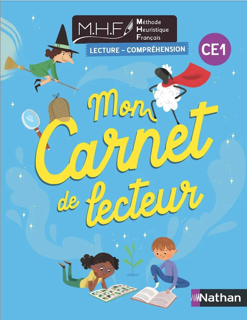 MHF - Lecture-compréhension - Mon carnet de lecteur CE1